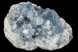 Sky Blue Celestine (Celestite) Crystal Cluster - Madagascar #106687-1